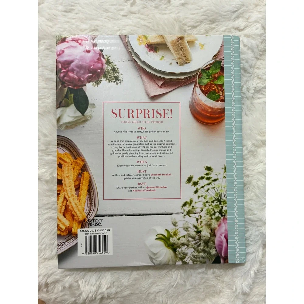 Southern‎ Living Party Cookbook Elizabeth Heiskell Modern Guide Gathering 2018